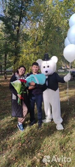 Ростовая кукла уточкаЛалафанфан и мишкаТедди,Зайка