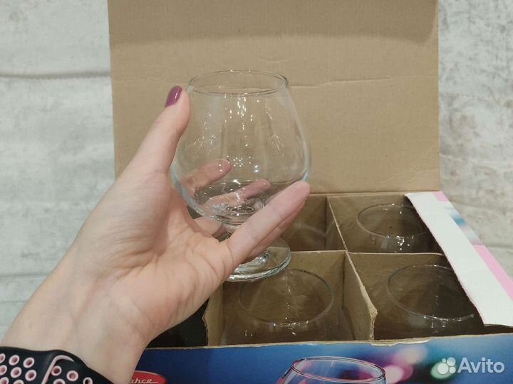 Стаканы для коньяка