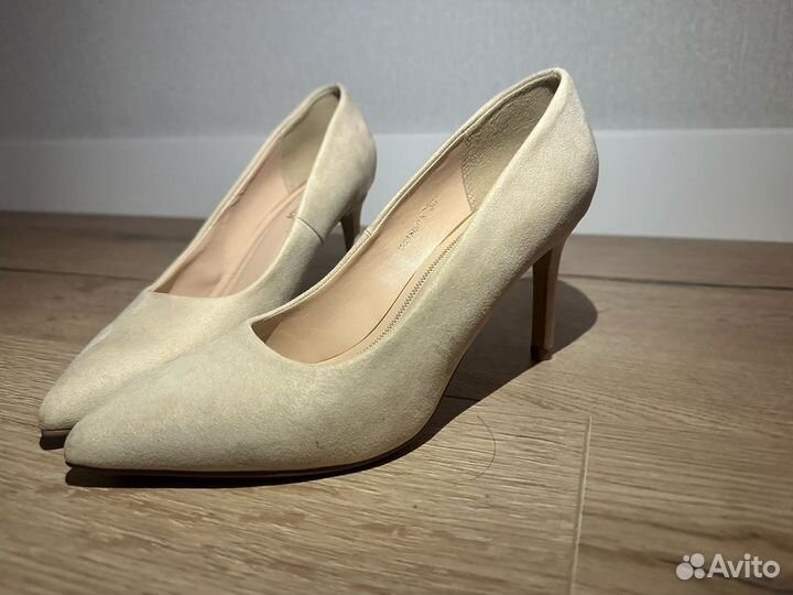 Туфли женские 36 размер бежевые