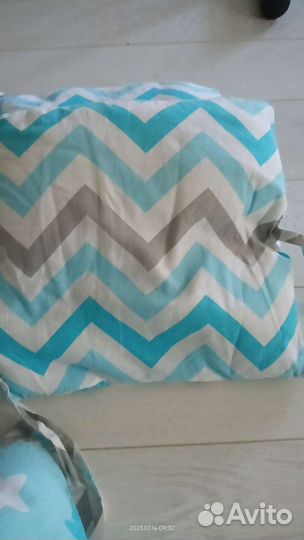 Бортики для детской кроватки