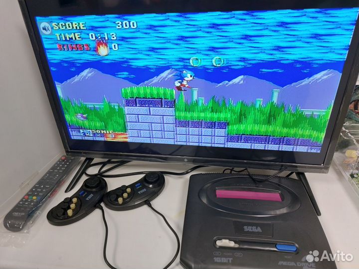 Игровая приставка sega