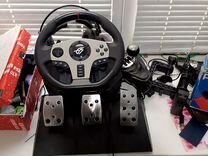 Игровой руль dexp wheelman PRO GT