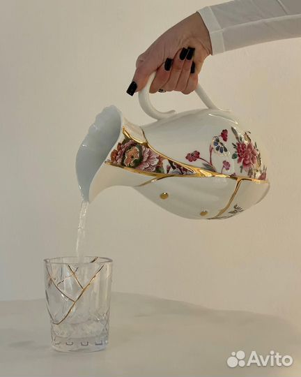 Кувшин seletti kintsugi