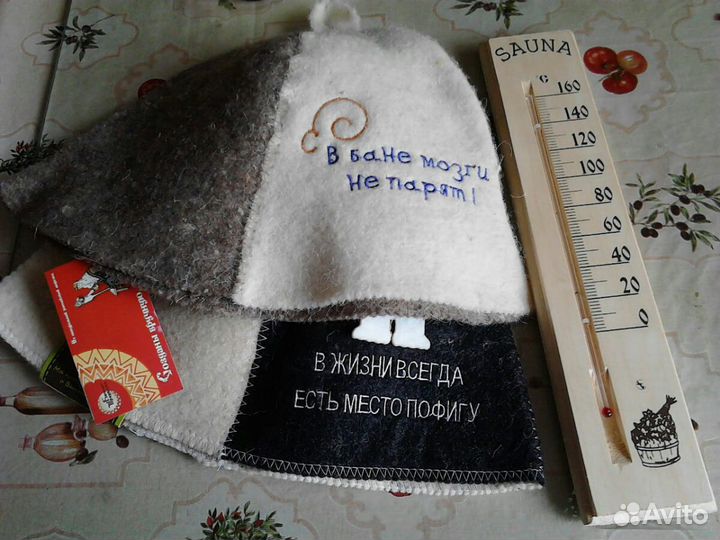 Шапка для бани