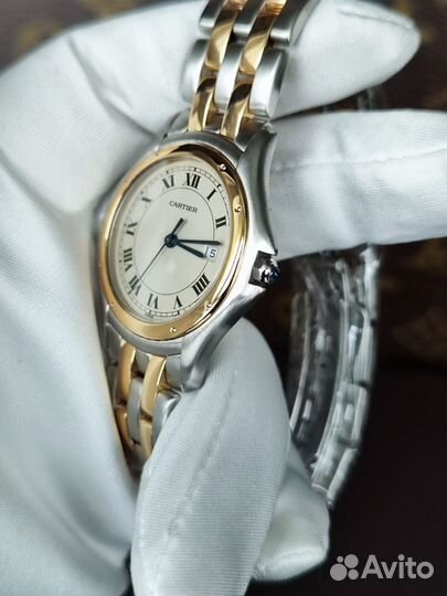 Часы Cartier Panthere Cougar 118000R Yellow Gold