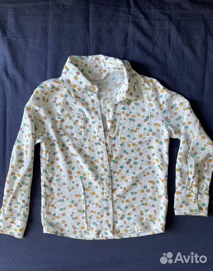 Рубашка для девочки 116