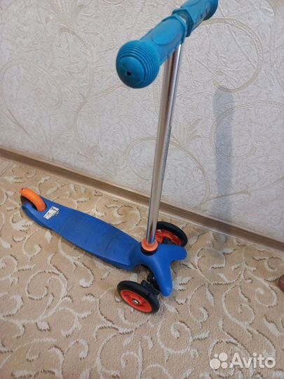 Самокат детский трехколесный бу