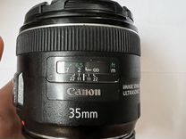 Canon 35mm f2 is usm