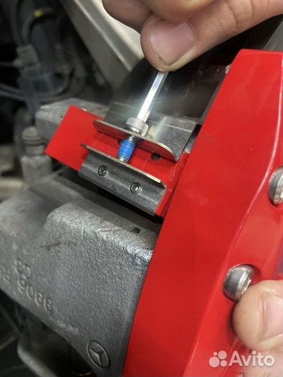 Накладки AMG металл на суппорта Mercedes GLE C292