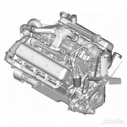 Новый двигатель ямз 238нд5 от создателей