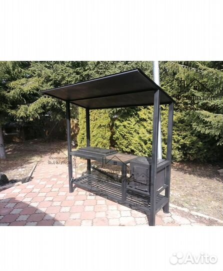 Мангал лофт