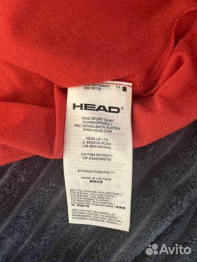 Head футболка женская теннисная