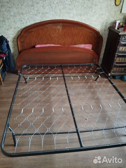 Кровать двухспальная 160 200 без матраса бу