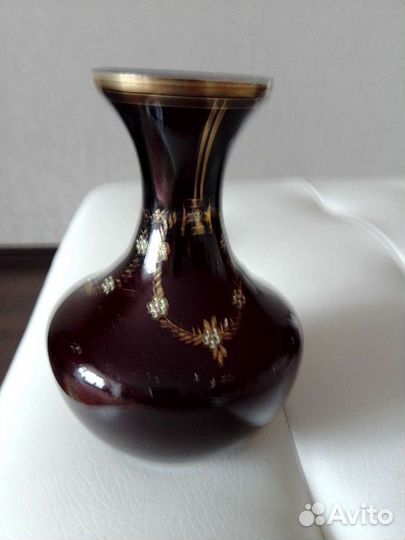 Ваза,цветное стекло