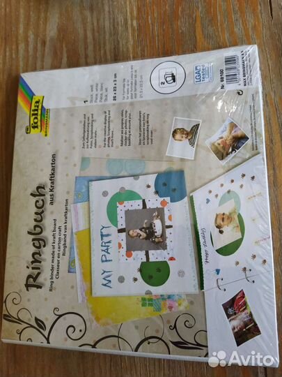 Для скрапбукинга набор бумага в папке