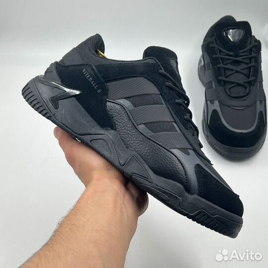 Зимние кроссовки Adidas Niteball 2.0 с мехом