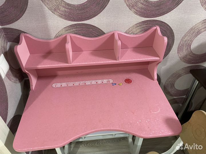 Детский стол и стул растущая парта