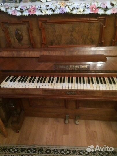 Немецкое фортепиано пианино антиквариат