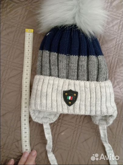 Шапка зимняя на 5-6 лет
