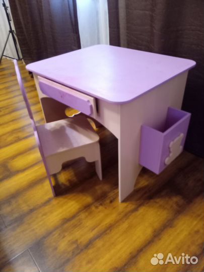Детский стол и стул
