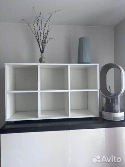 Полка настенная белая