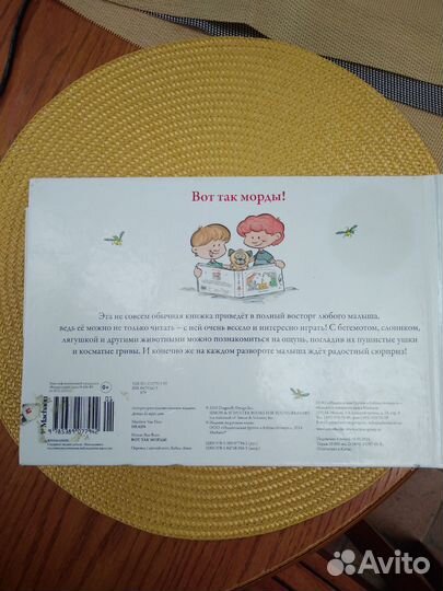 Книга для детей Морды