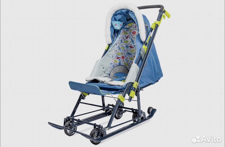 Санки-коляска Nika - Ника Детям 7-7