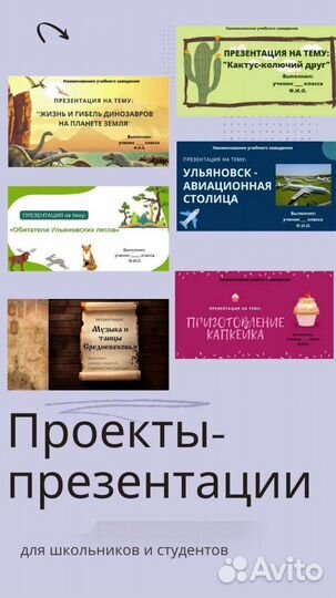 Исследовательские проекты-презентации