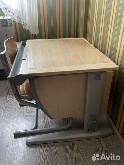 Растущая школьная парта и стул Дэми