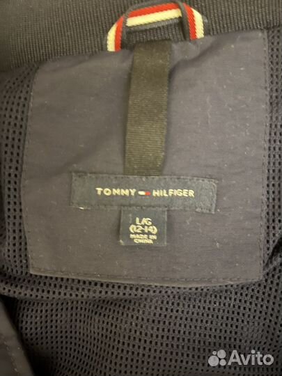 Куртка демисезонная детская Hilfiger-13лет