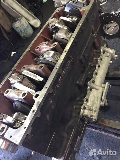Блок цилиндров с валом коленчатым ммз д-260