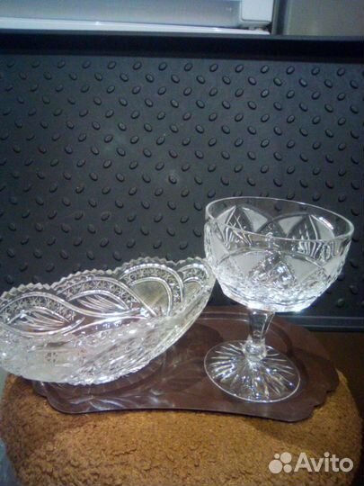 Хрусталь СССР, блюдо и др