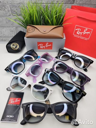 Очки Ray Ban Wayfarer 2140 Ice Pop Mint 50мм