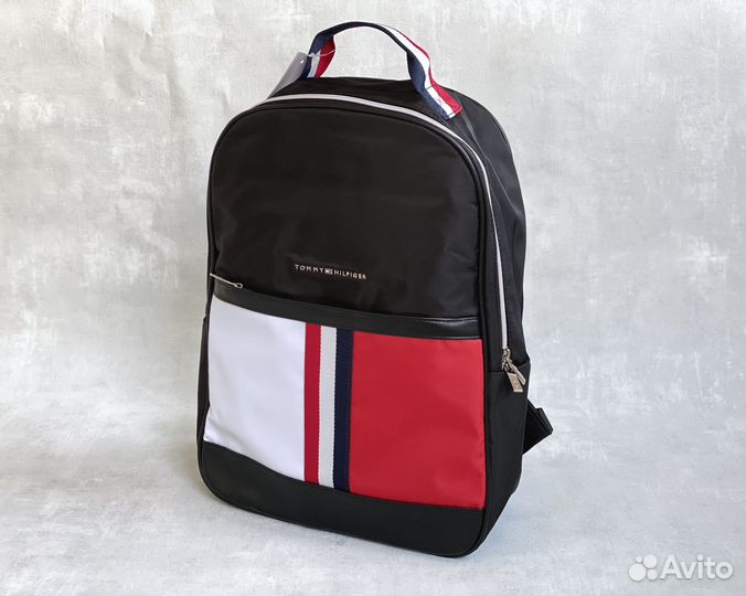 Рюкзак Tommy Hilfiger black red