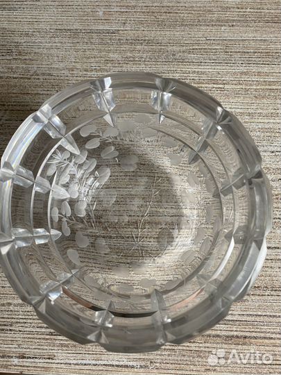 Ваза хрусталь СССР