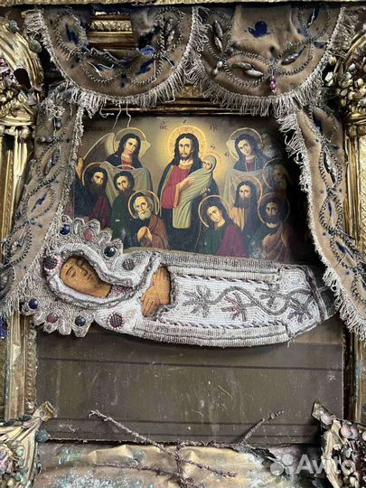 Икона Успение Пресвятой Богородицы 19 век