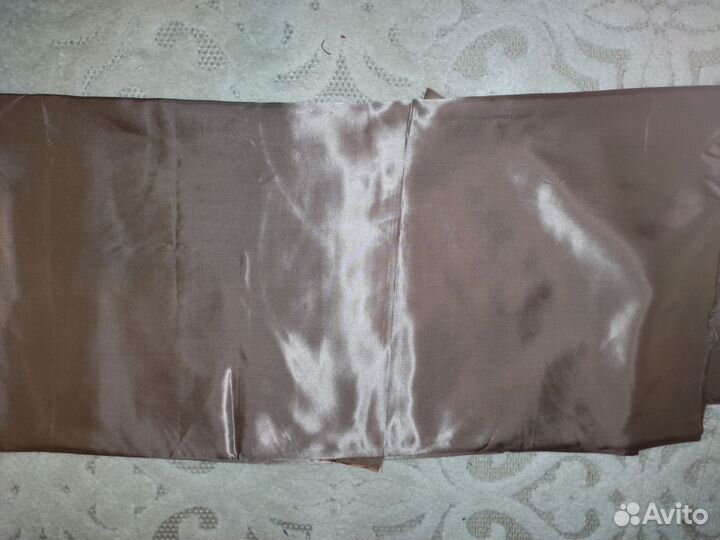 Отрезы плащевая и подкладочная ткани