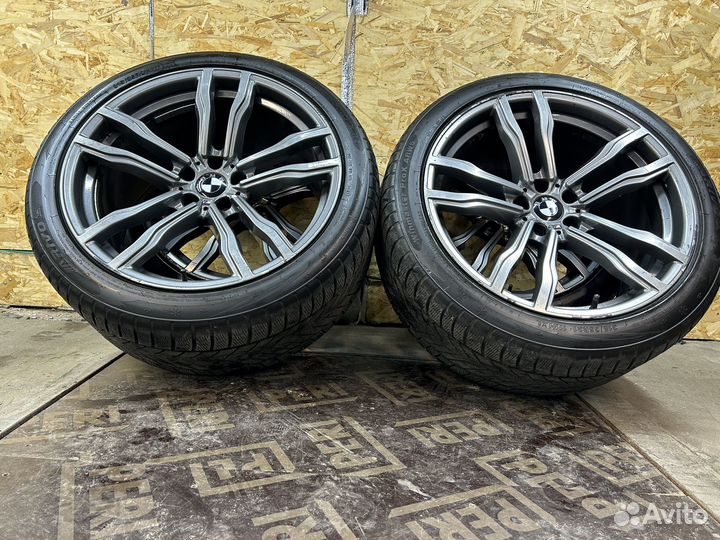 Зима Разноширокие колеса R21 Bmw X5 X6 F15 E70