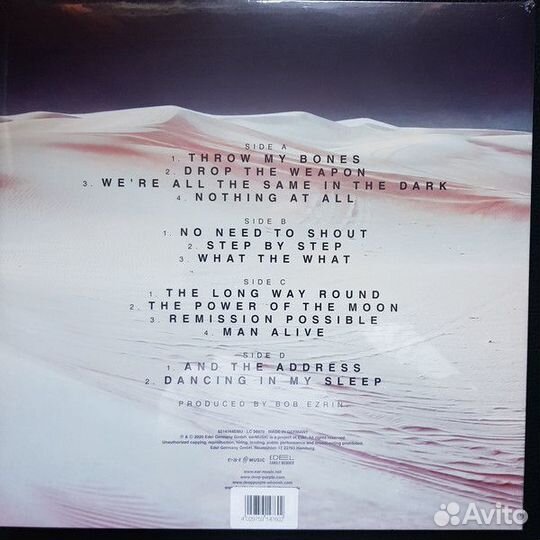 Винил 2LP Deep Purple Whoosh 2020