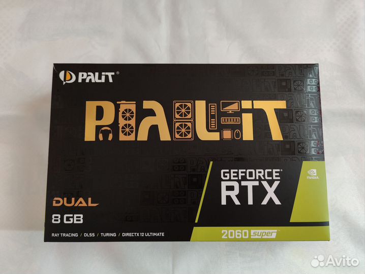 Видеокарта Palit GeForce RTX 2060 Super Dual