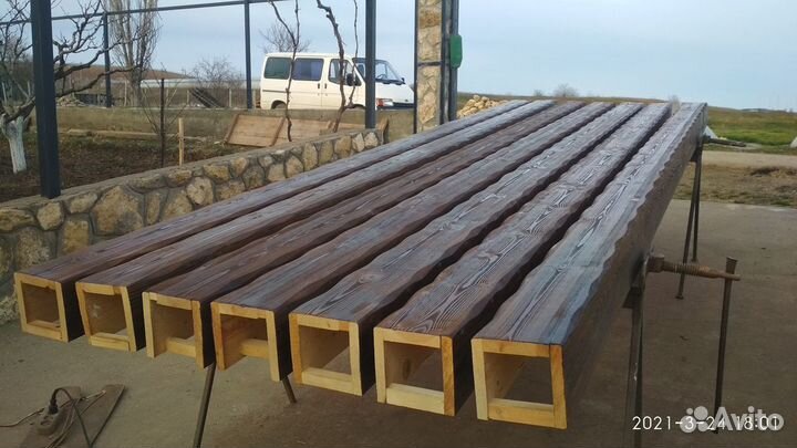 Деревянные фальш-балки