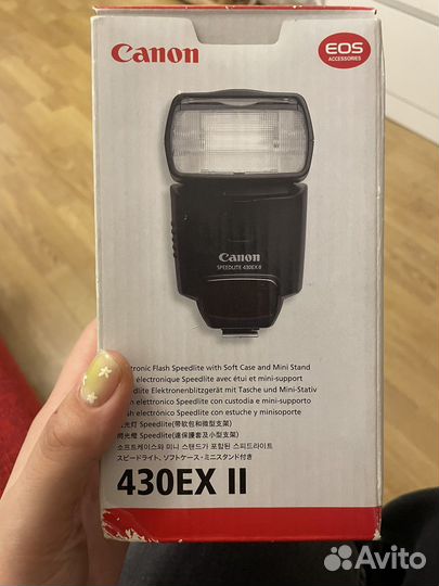 Вспышка камеры canon 430ex ll