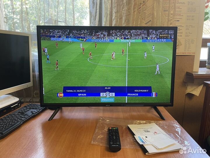 Телевизор dexp h32d8000q SMART