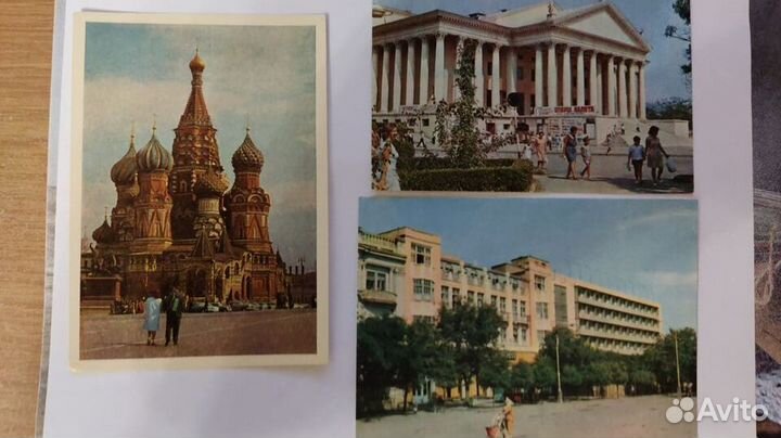 Открытки и почтовые карточки советские СССР