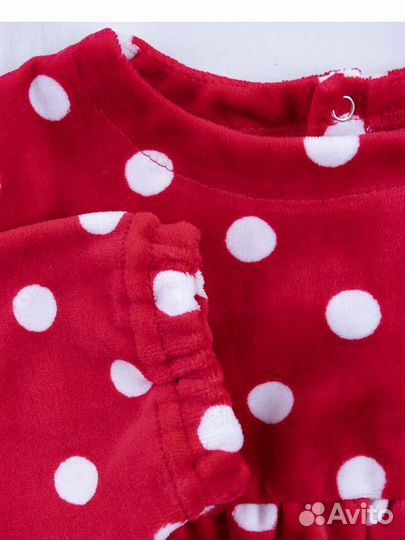 Платье для девочки теплое 92-98