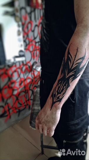 Тату в студии Томска