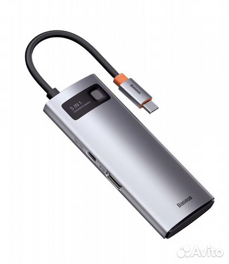 Мультифункциональный Type-C хаб 5в1 Baseus