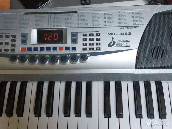 Синтезатор MK-2083 с проблемой