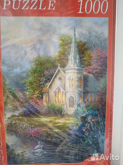 Пазлы новые 1000 шт
