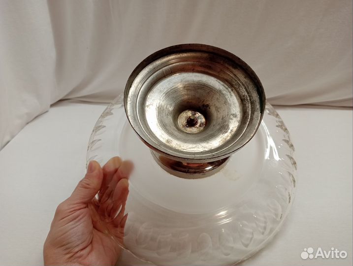 Фруктовница на ножке. Винтаж